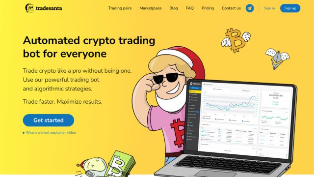 trade santa crypto trading bot review
